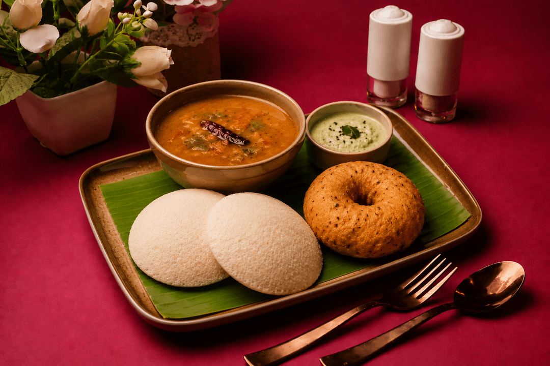 2 Idly, 1 Vada